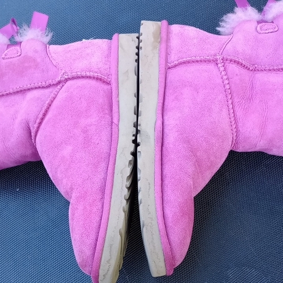 UGG Fuchsia Ankle Boots with Plush Lining - Picture 6 of 16
